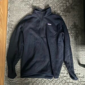 Patagonia men's better sweater 1/4 zip fleece